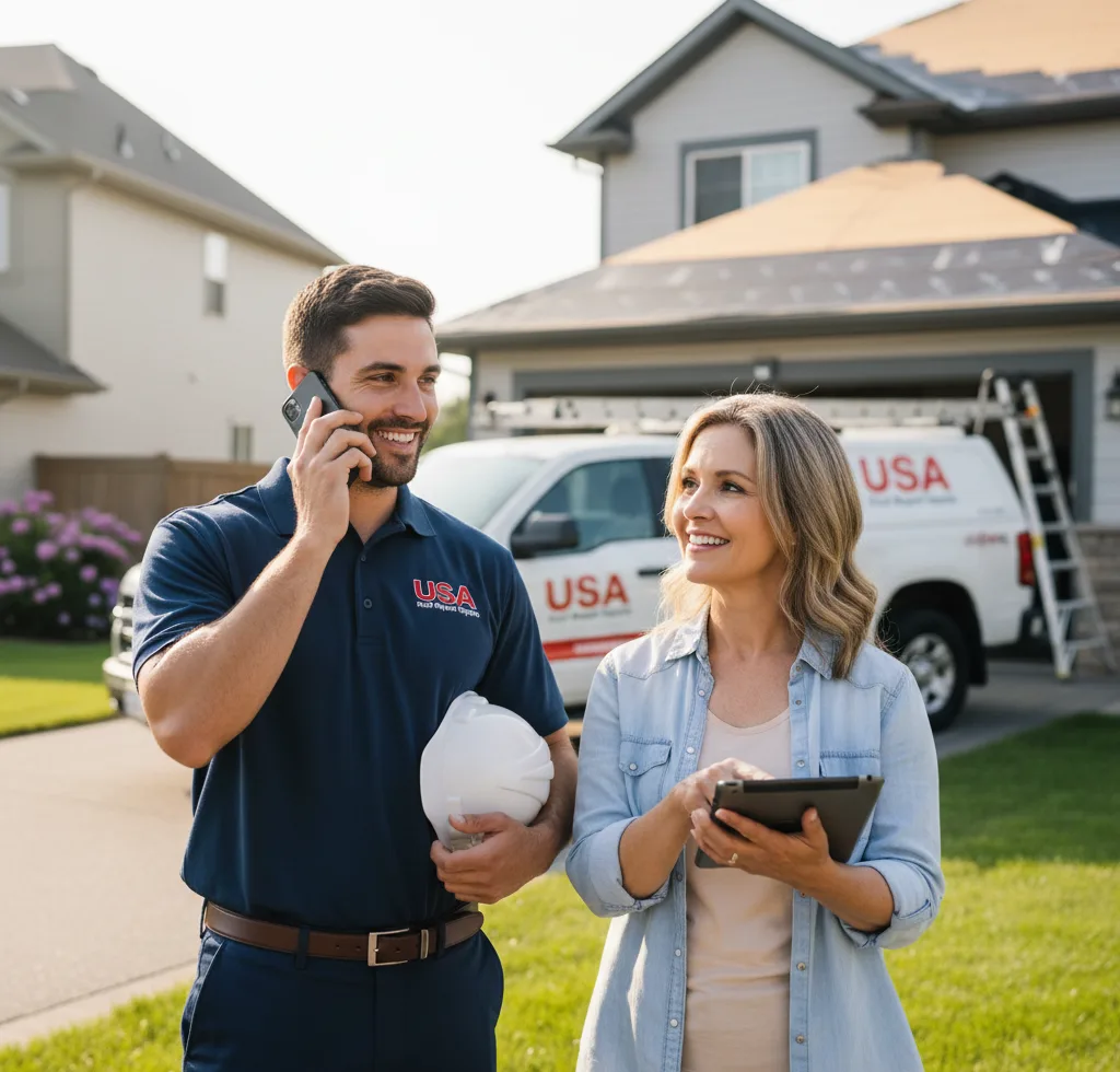 USA Roof Repair Experts customer support in South Fulton
